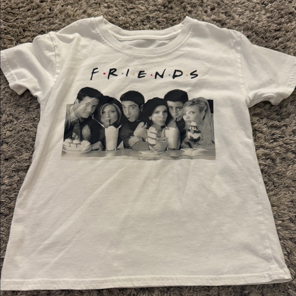 FRIENDS White Graphic Tee for Kids